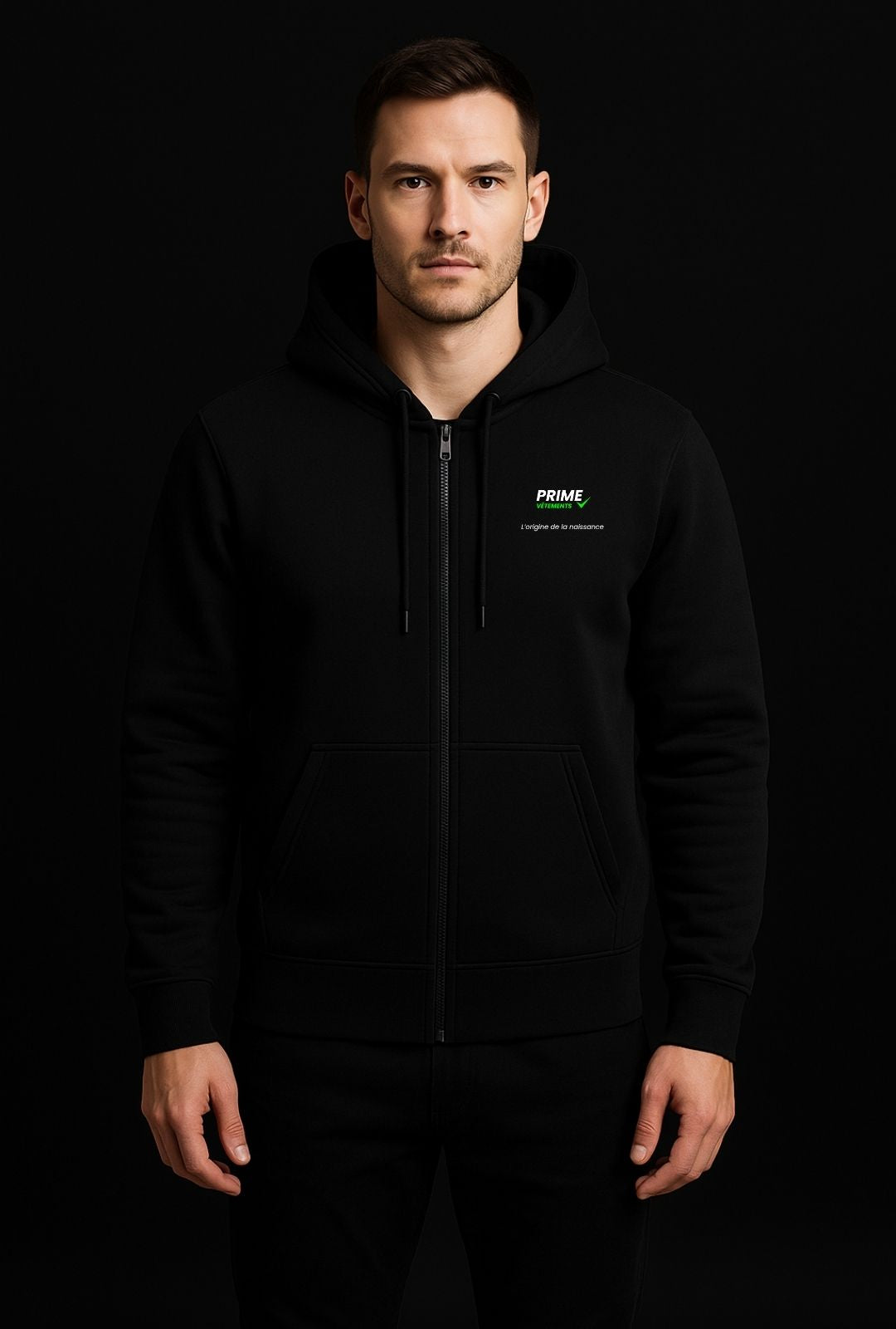 Sweat à Capuche Zippé PRIME Original